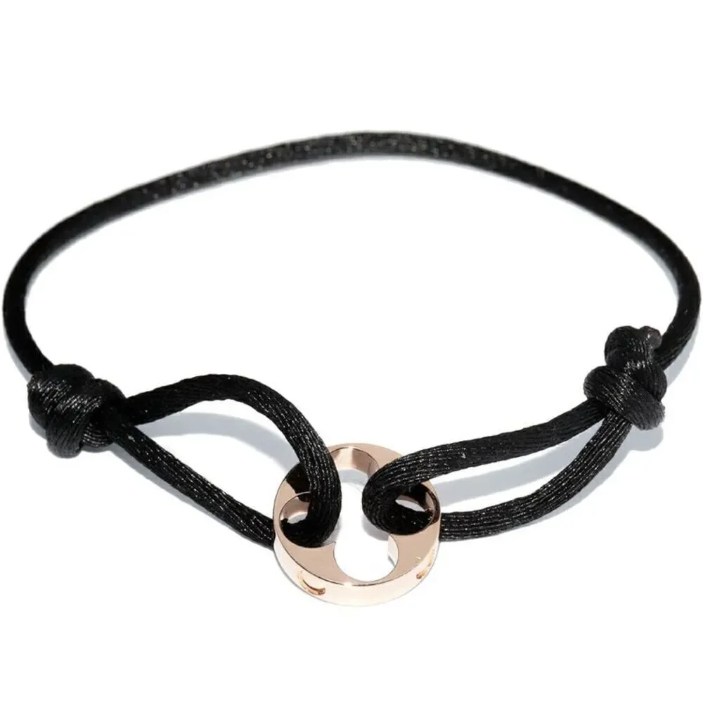 Louis Vuitton K18PG Lien Empreinte Bracelet Q95647